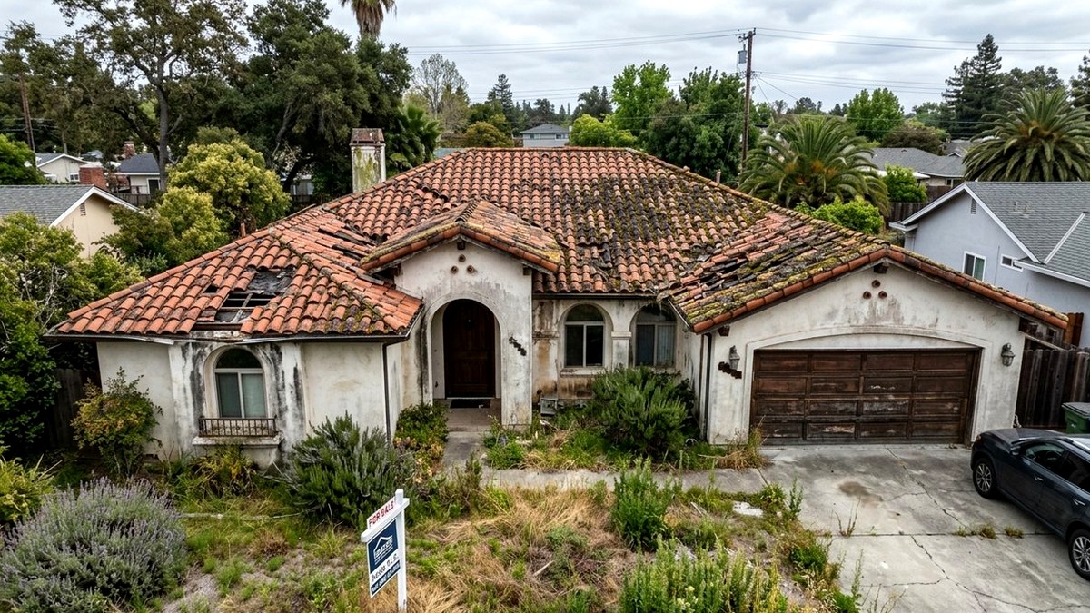 High Solar Reflectance Concrete Tile Reroofing in Gilroy, CA